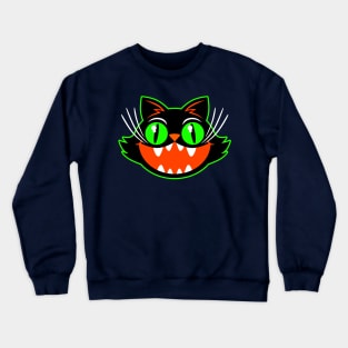 Spooky Cat Crewneck Sweatshirt